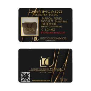 TARJETA CERTIFICADO